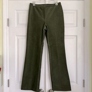 DLG Dark Green Pants. Size 6